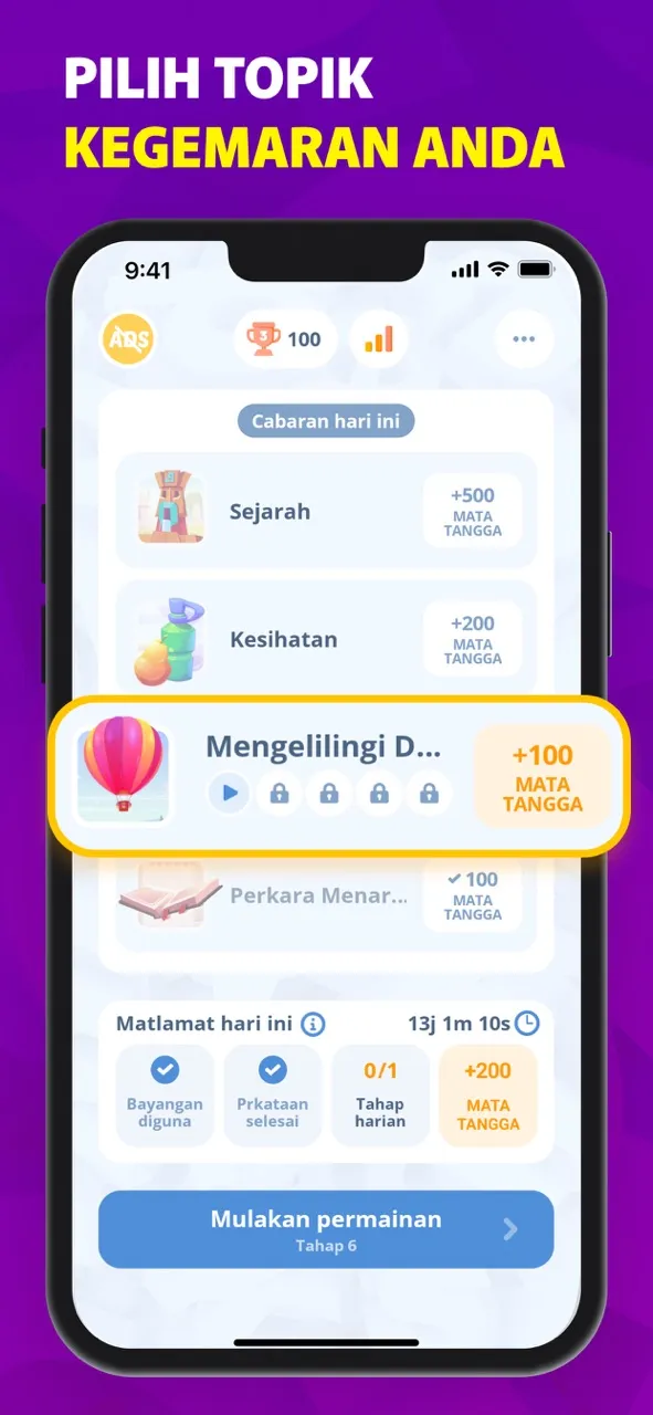 Crostic Crossword－Silang Kata | Permainan | XWorld