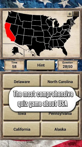 USA Geography - Quiz Game | juego | XWorld