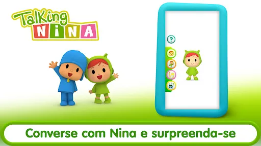 Talking Pocoyo: Amiga Nina | Jogos | XWorld