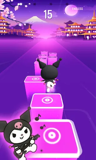Kuromi Tiles Beat 3D | Игры | XWorld