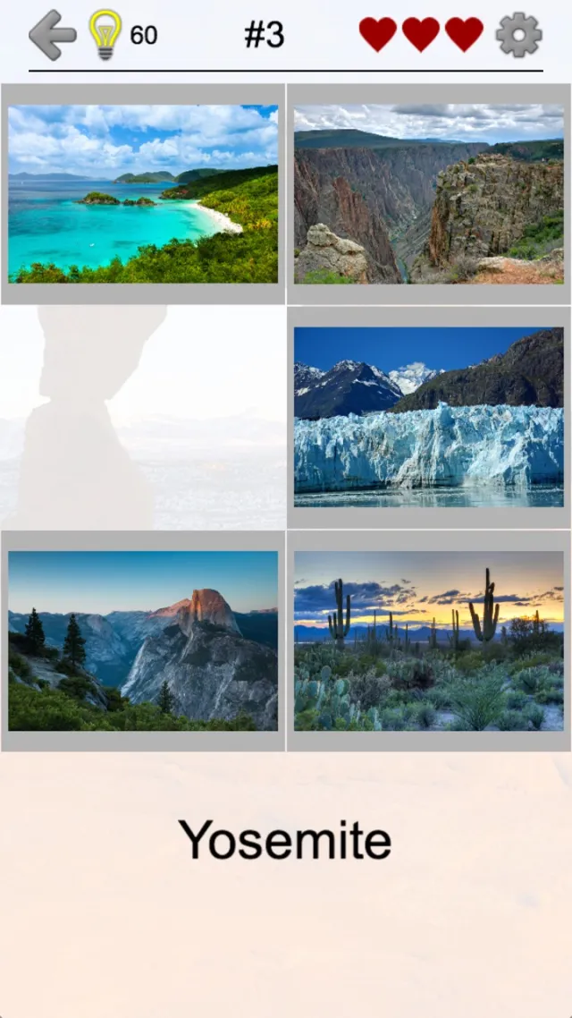 National Parks of the US: Quiz | Games | XWorld