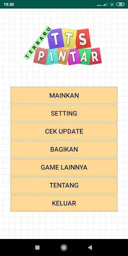 TTS Kota - Teka Teki Silang | Permainan | XWorld