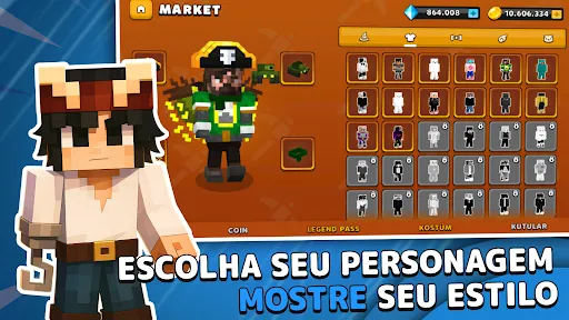 Block Legends - The Sky | Jogos | XWorld