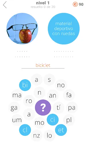 Anillos de palabras 2 | juego | XWorld