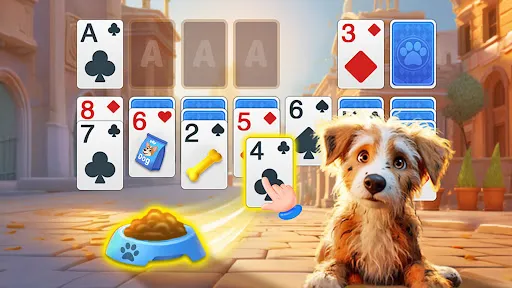 Solitaire Dog Rescue | Games | XWorld