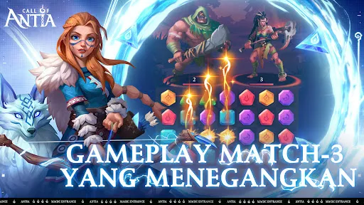 Call of Antia: Match 3 RPG | Permainan | XWorld