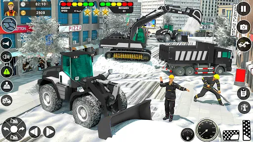 Grand Snow Excavator Simulator | juego | XWorld