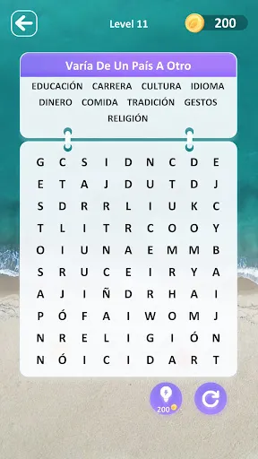 Word Search Serenity | juego | XWorld