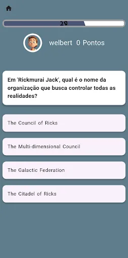 Quiz Rick And Morty | 游戏 | XWorld