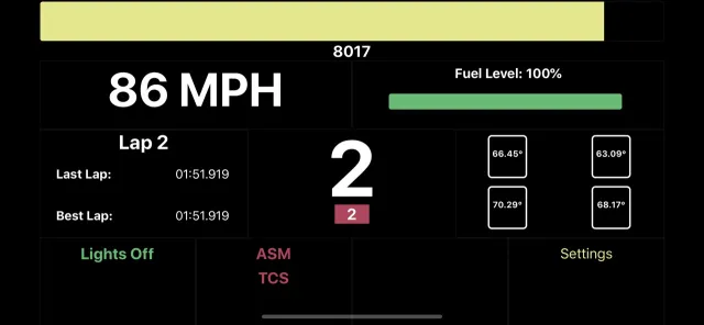 Racing Dashboard for GT7 | Games | XWorld