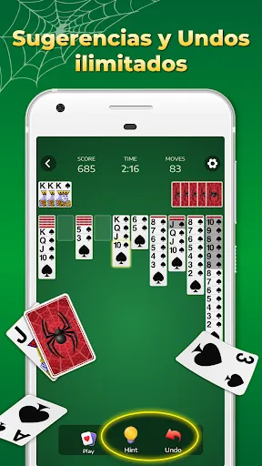 Spider Solitaire, Solitario | juego | XWorld