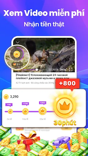 Daily Video- Video & Nhận Tiền | Games | XWorld