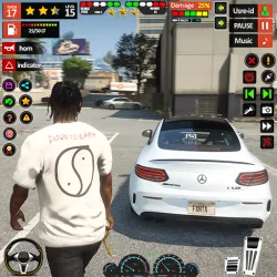 XWorld | moderno carro dirigindo jogo