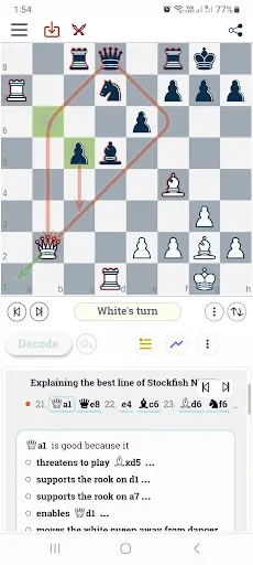 DecodeChess: Analyze & Explain | Permainan | XWorld