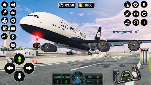 City Pilot Airplane Journey | Permainan | XWorld