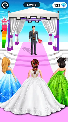 Bride Race: Makeup, Dress up | Permainan | XWorld