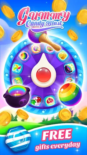 Gummy Candy Blast - มจับคู่ 3 | Permainan | XWorld