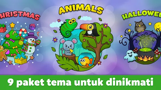 Game anak - puzzle mewarnai | Permainan | XWorld