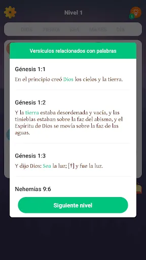 Sopa de letras de la Biblia | juego | XWorld