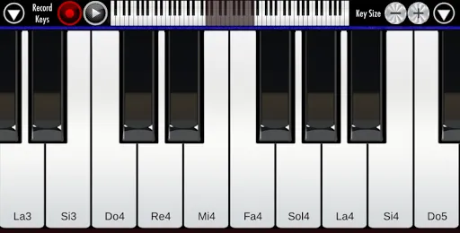 Real Piano | juego | XWorld