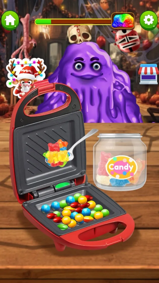 Halloween ASMR Cooking | Игры | XWorld