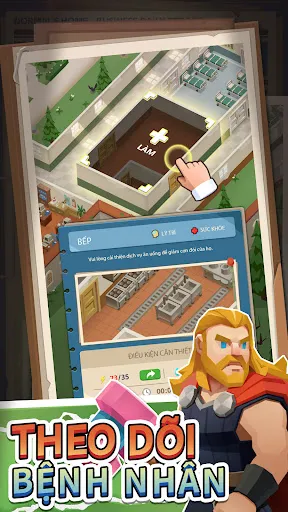 Bệnh Viện Điên Tycoon | Games | XWorld