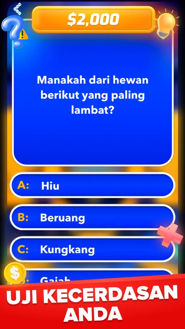 Millionaire: Kuis Game Trivia | Permainan | XWorld