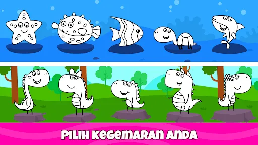 Halaman Mewarna Kanak-kanak | Permainan | XWorld