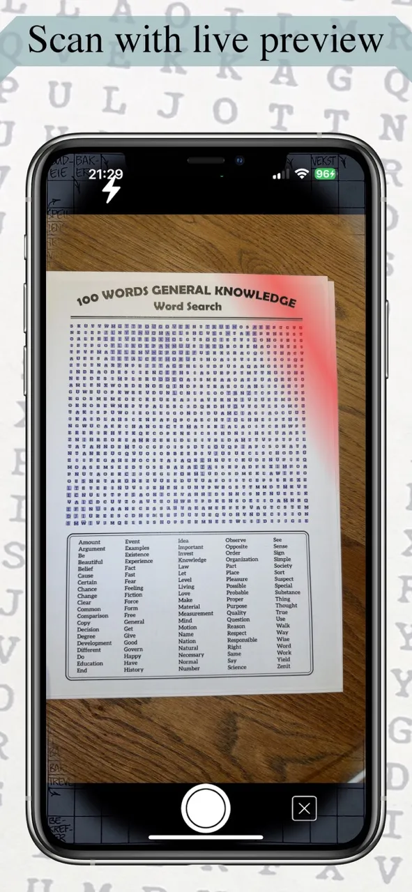 Word Search Scanner and Solver | Permainan | XWorld