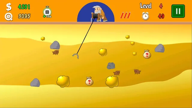 Gold Miner Classic: Gold Rush | 游戏 | XWorld