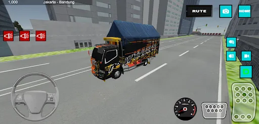 Truk Canter Tawakal oleng 3D | Permainan | XWorld