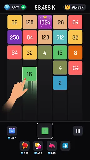 2048 Merge Games - M2 Blocks | Games | XWorld