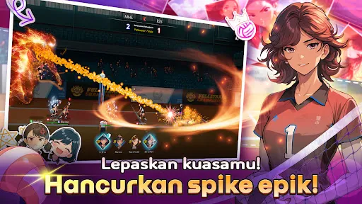 VolleyGirls: Voli Menengah | Permainan | XWorld