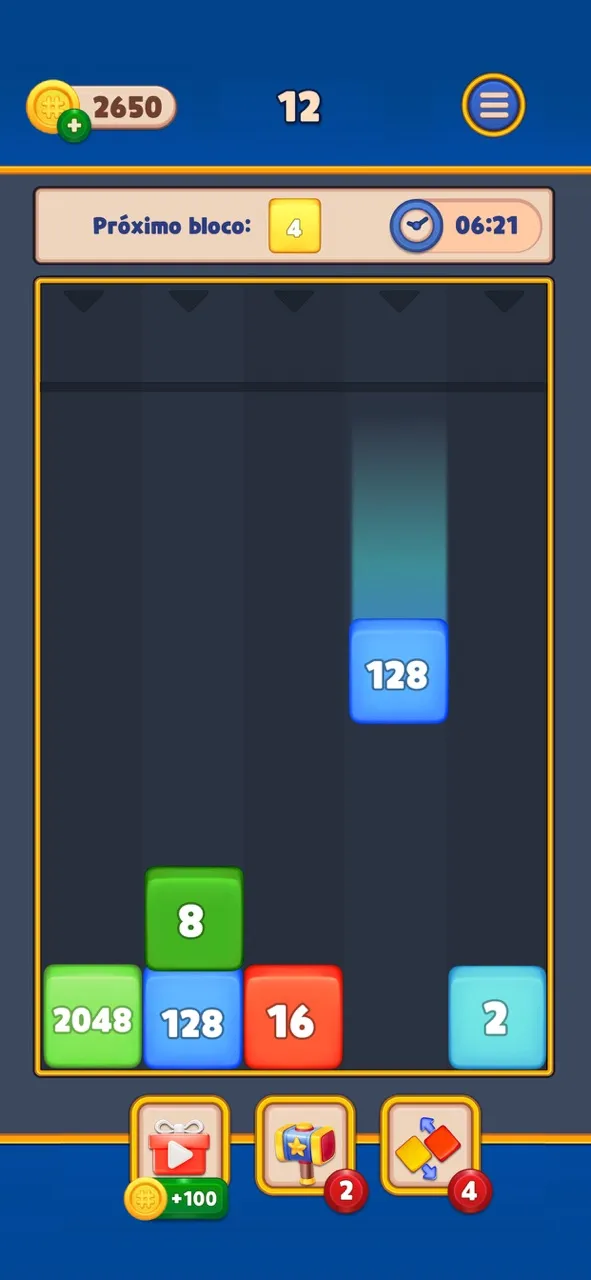 Number Drop:Quebra-cabeça 2048 | Permainan | XWorld