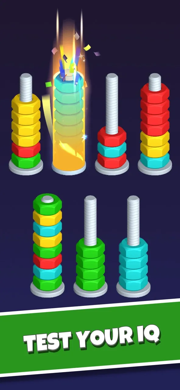 Nut Sort-Color Puzzle Games | Permainan | XWorld