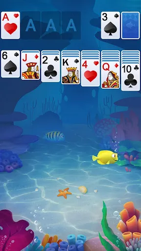 Solitaire Klondike Fish | juego | XWorld