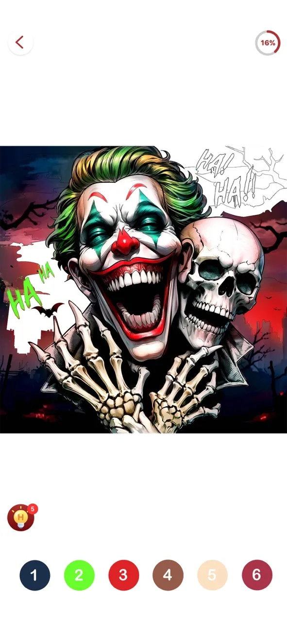 Dark Color: Pintar por número | Jogos | XWorld