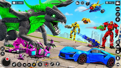 robô dragão - jogo de carro de | Jogos | XWorld