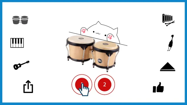 Bongo Cat Musical Instruments | Games | XWorld