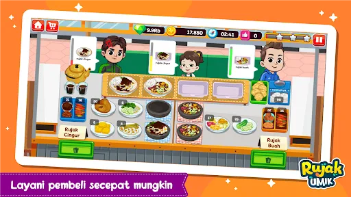 Warung Rujak dan Tahu Tek | Permainan | XWorld