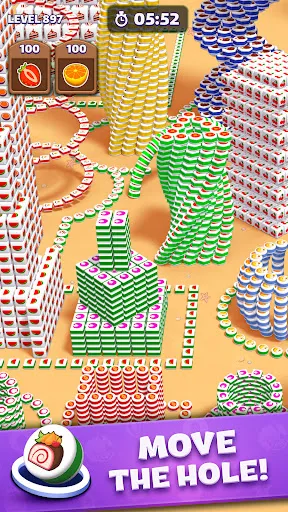 Tiles in Hole: Black Hole | Jogos | XWorld