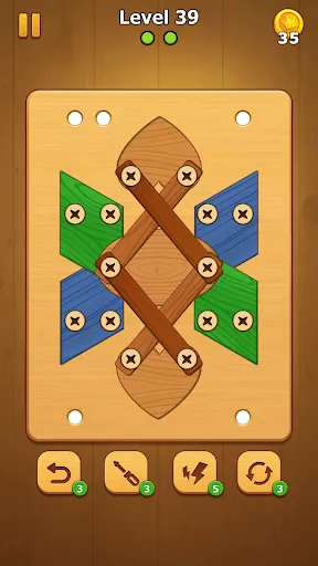 Screw Nuts - Wood Bolts | Games | XWorld