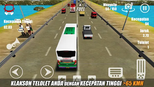 Telolet Bus Driving 3D | Permainan | XWorld