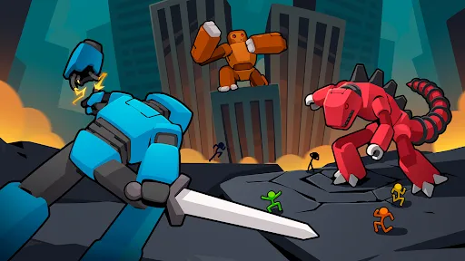 MechaStick Fighter | Games | XWorld MechaStick Fighter | Games | XWorld