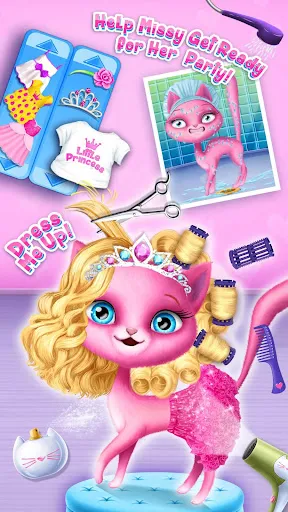 Cat Hair Salon Birthday Party | Игры | XWorld