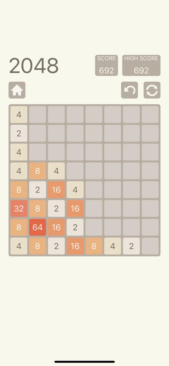 2048: Number Puzzle Game | Games | XWorld