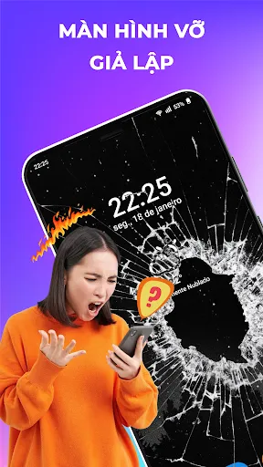 Broken Screen: Magic Wallpaper | Games | XWorld