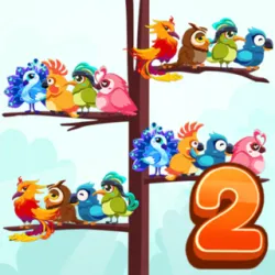 XWorld | Bird Sort 2 Color Puzzle Game