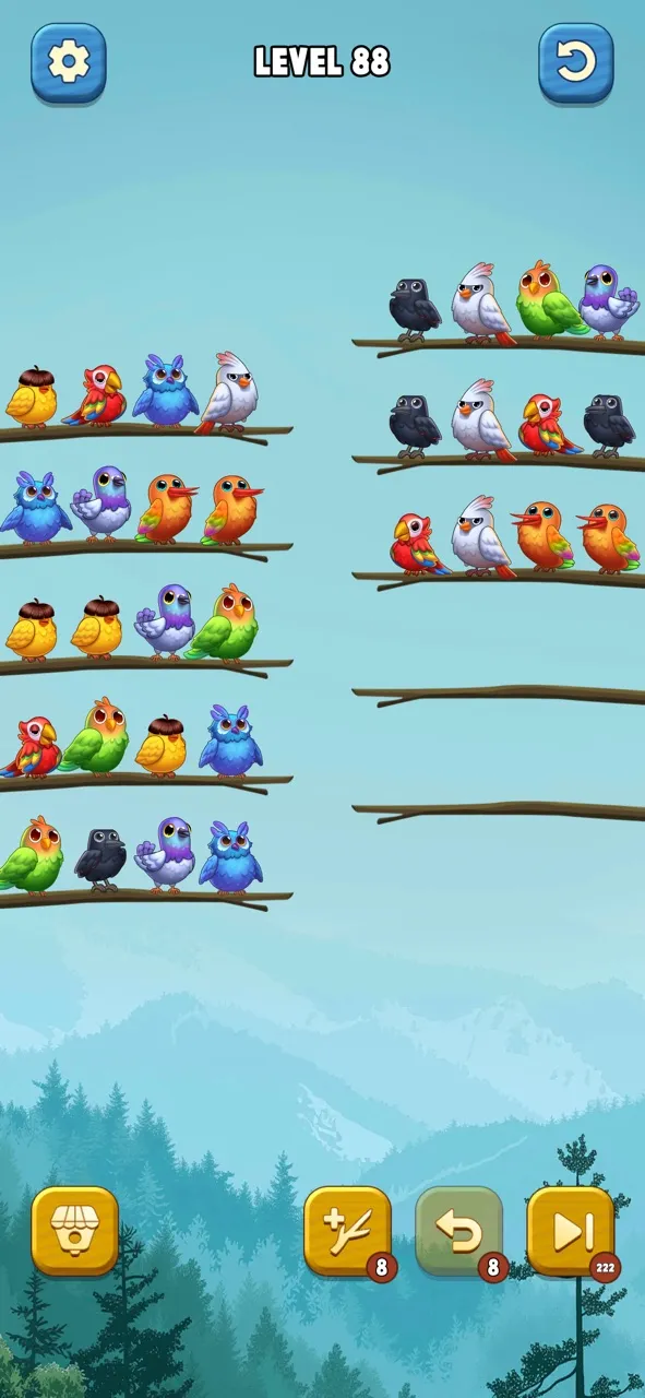 Jungle Bird Sort | 游戏 | XWorld