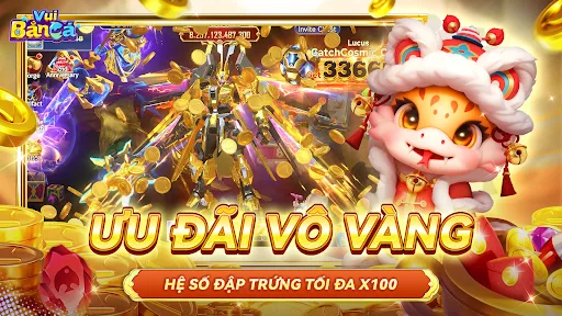 Bắn Cá Vui - Lễ Hội - Săn Cá | Permainan | XWorld